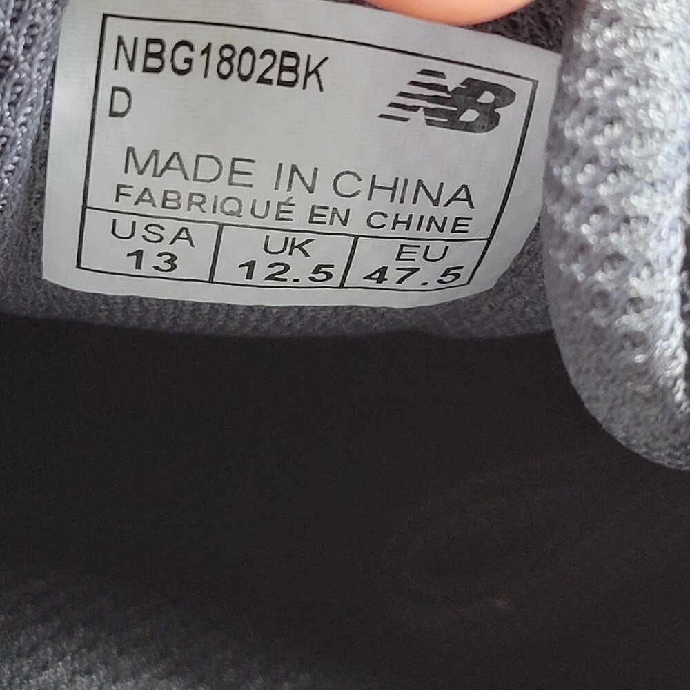 New Balance Golf Breeze V2 Men’s SZ 13 Spikeless Shoes Black Lace Up Worn Once - Picture 11 of 11